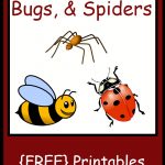 Insect, Bug, & Spider Themed {Free} Preschool Printables | Preschool   Printable Bug Puzzles