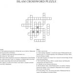 Islam Crossword Puzzle Crossword   Wordmint   Islamic Crossword Puzzles Printable
