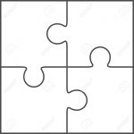 Jigsaw Puzzle Template   Yapis.sticken.co   Printable 4 Piece Puzzle Template