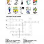 Jobs Crossword Worksheet   Free Esl Printable Worksheets Made   Printable Crossword Puzzles Job