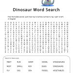 Kids Word Search Puzzle | Kiddo Shelter   Free Printable Dinosaur   Printable Dinosaur Puzzle