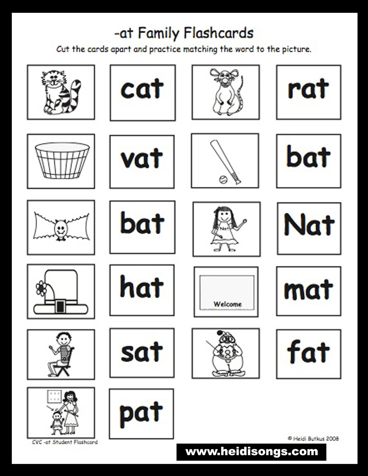 Kindergarten: Christmas Table Games Phonics Puzzles Printable - Printable Phonics Puzzles