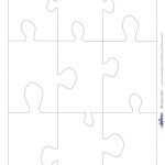 Large Blank Printable Puzzle Pieces This Could Be Cool To Use In   Print Your Puzzle