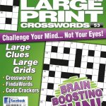 Large Print Crosswords Magazine   Lovatts Crossword Puzzles Games   Printable Lovatts Crosswords