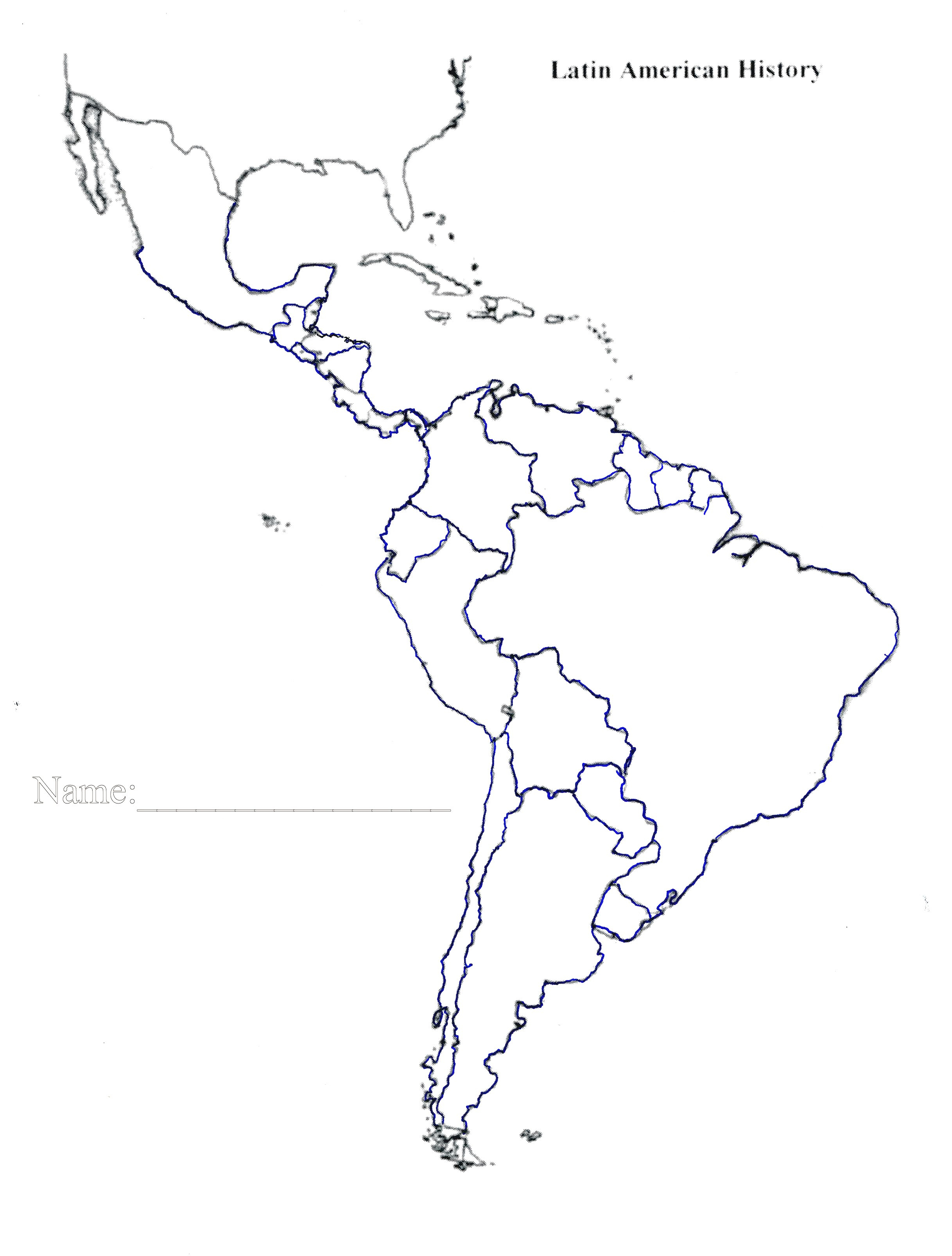 Latin America Map Quiz Best Of Roundtripticket Me - Printable Puzzle South America