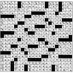 Lem's Levity: Port Cities   Frank A Longo Printable Crossword Puzzles