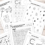 Letter C Worksheets   Alphabet Series   Easy Peasy Learners   Letter C Puzzle Printable
