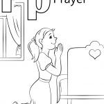 Letter P Is For Prayer Coloring Page | Free Printable Coloring Pages   Letter P Puzzle Printable