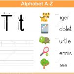 Letter T Tracing Worksheet | Free Printable Puzzle Games   Letter T Puzzle Printable