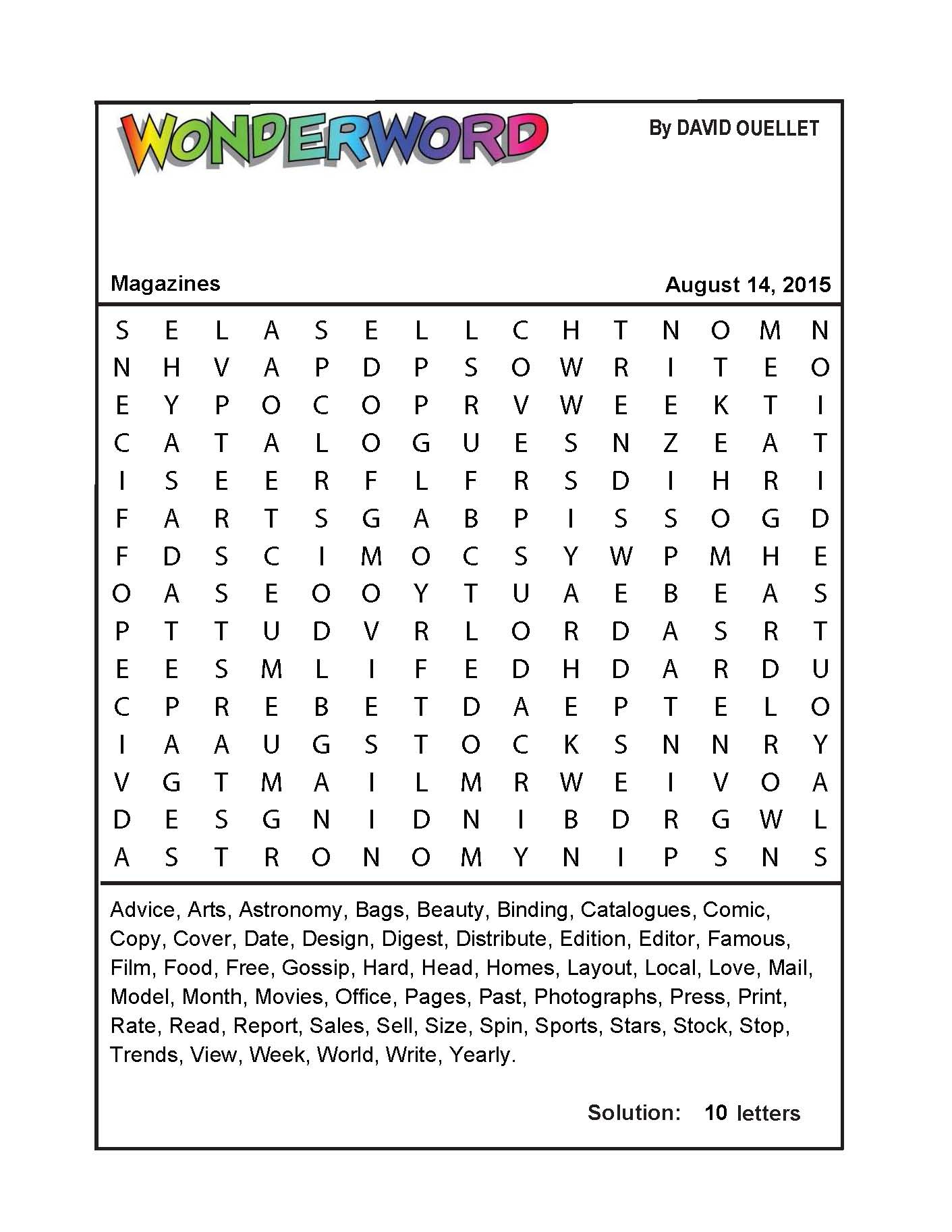 Magazines - Printable Puzzle Book Pdf