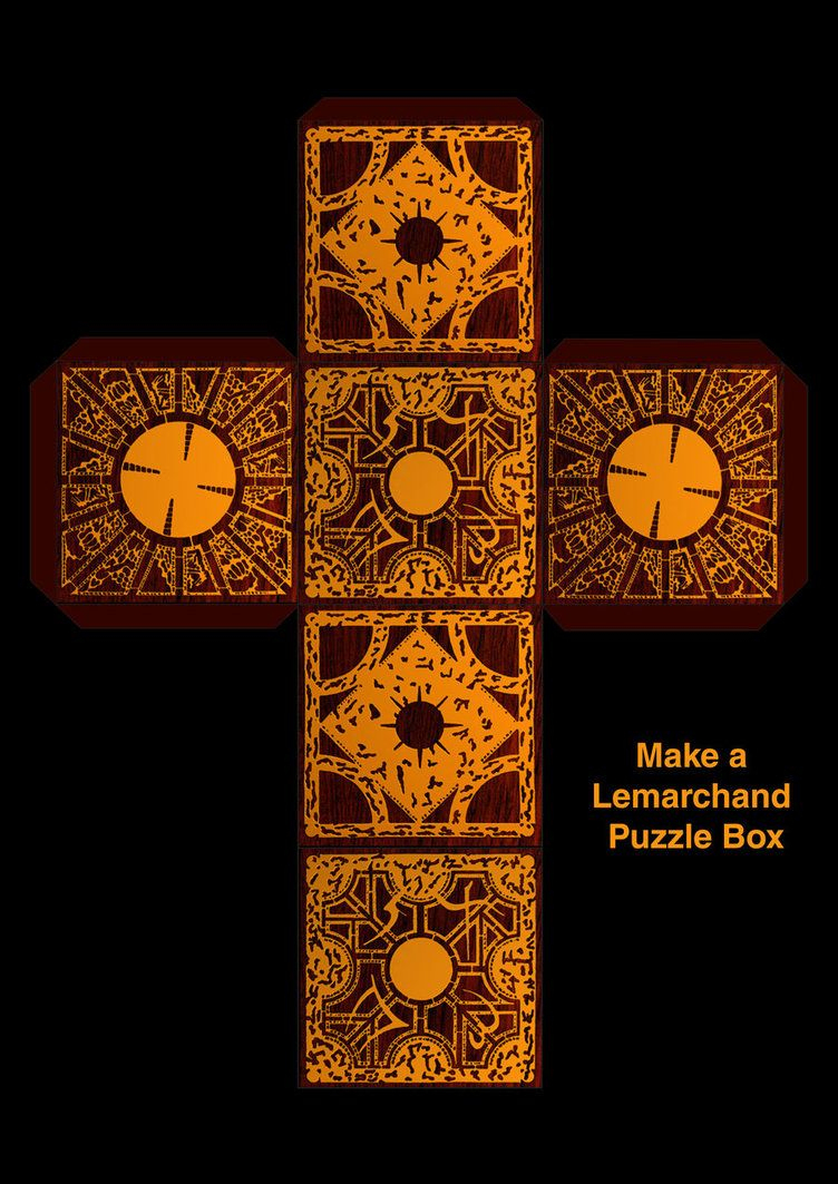 Make A Lemarchands Boxsupersmeg123 On Deviantart | Chaz | Diy - Printable Hellraiser Puzzle Box