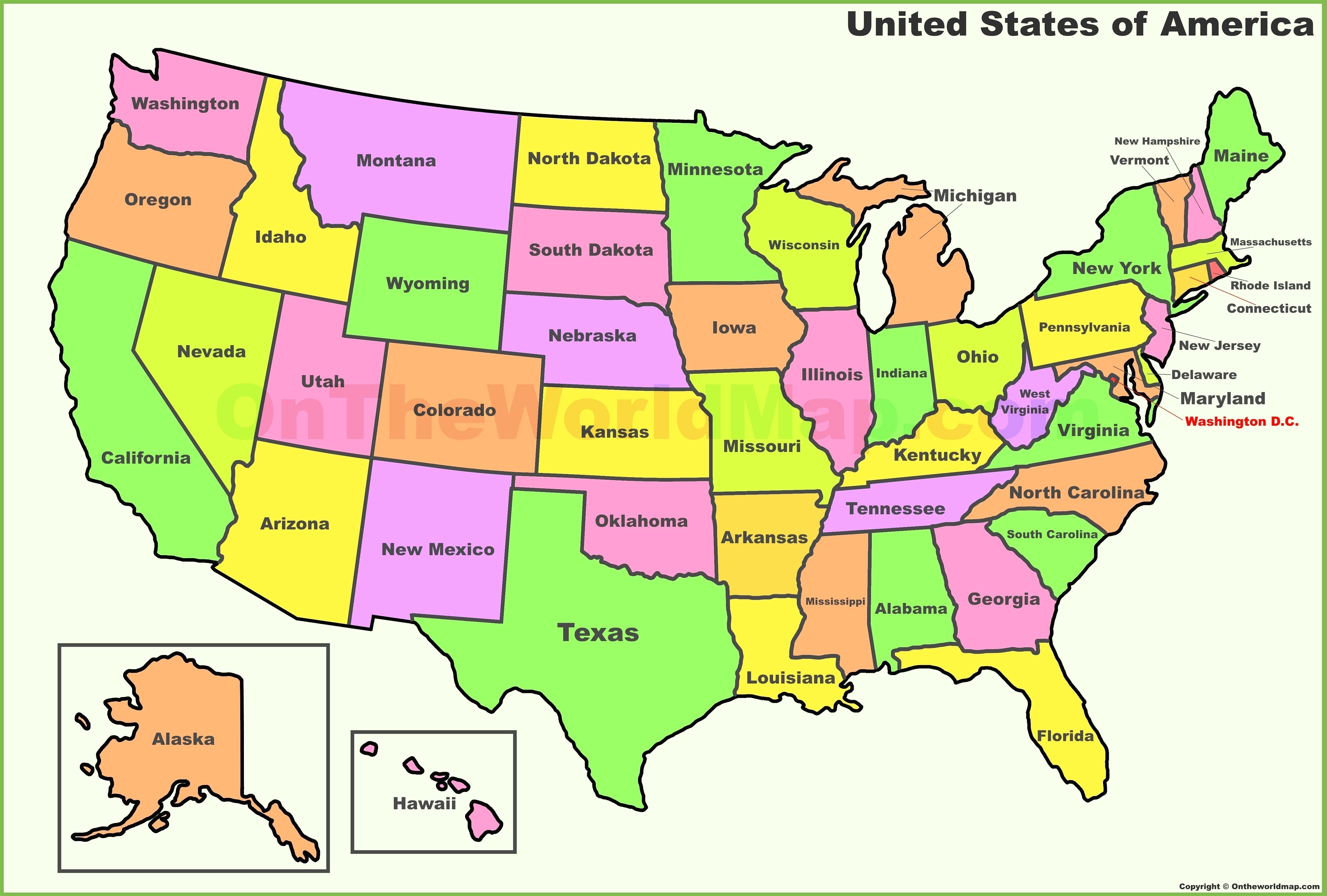 Map Of Us Printable For Kids United States Map New United States - Printable Puzzle Map Of The United States