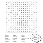 Martin Luther King Jr. Free Printable Word Search Worksheet   Printable Word Puzzles Pdf