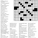 Marvelous Crossword Puzzles Easy Printable Free Org | Chas's Board   Free Printable Variety Puzzles Adults