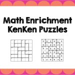 Math Enrichment Freebies   Kenken Puzzles | Ed   Math | Math   Printable Kenken Puzzles
