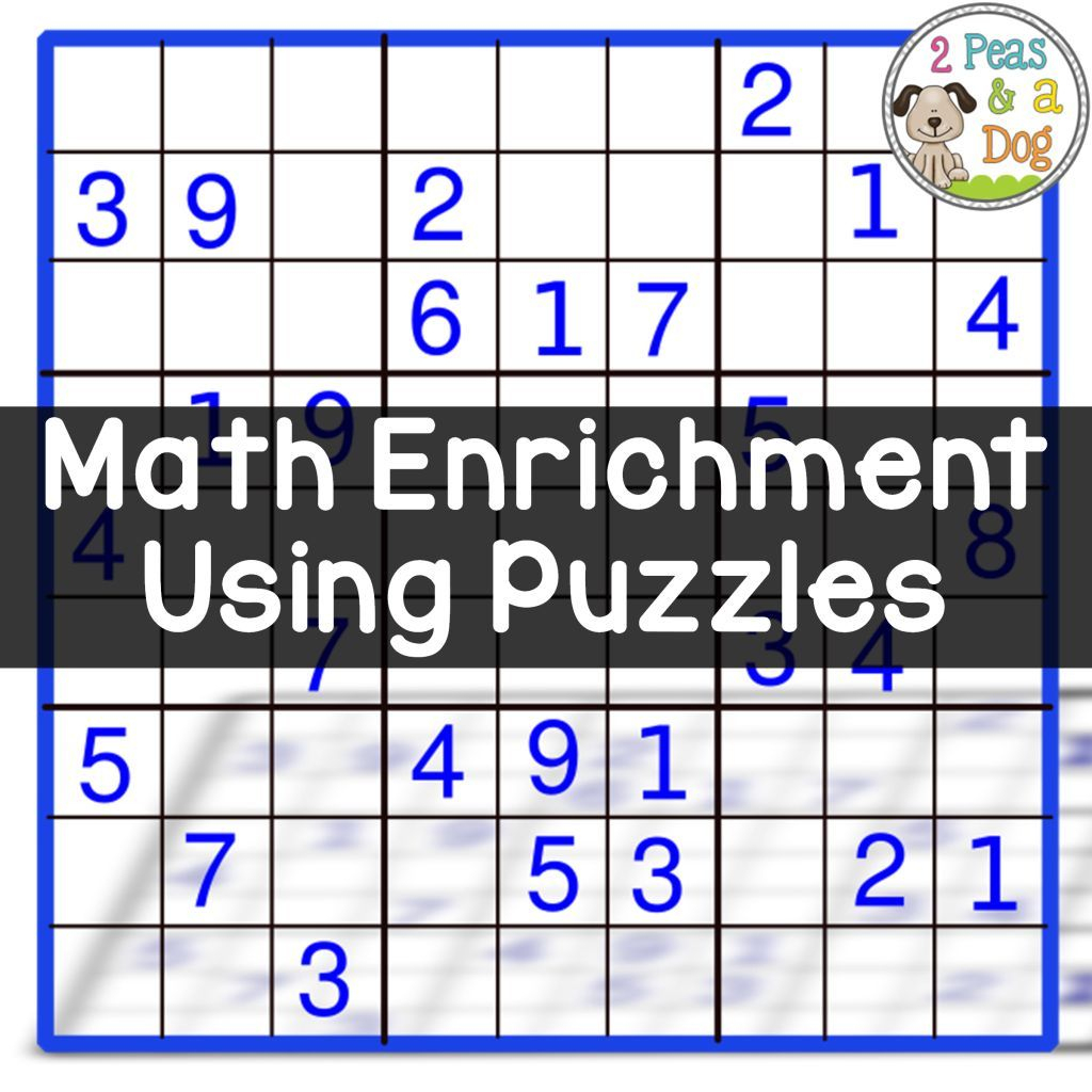 Math Enrichment Freebies - Kenken Puzzles | Teaching | Math - Printable Kenken Puzzles