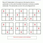 Math Puzzle 1St Grade   X Puzzle Worksheet