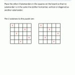 Math Puzzle Worksheets 3Rd Grade   Crossword Puzzle Printable 3Rd Grade