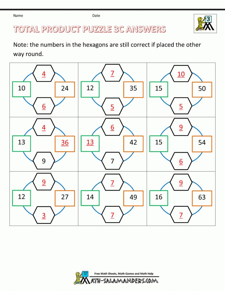 math puzzle worksheets 3rd grade printable puzzle games pdf