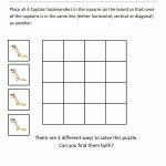 Math Puzzles 2Nd Grade   Printable Logic Puzzles For 3Rd Grade