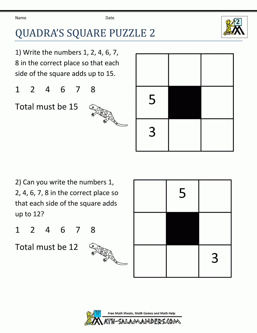 Printable Puzzles For Grade 2 Printable Crossword Puzzles