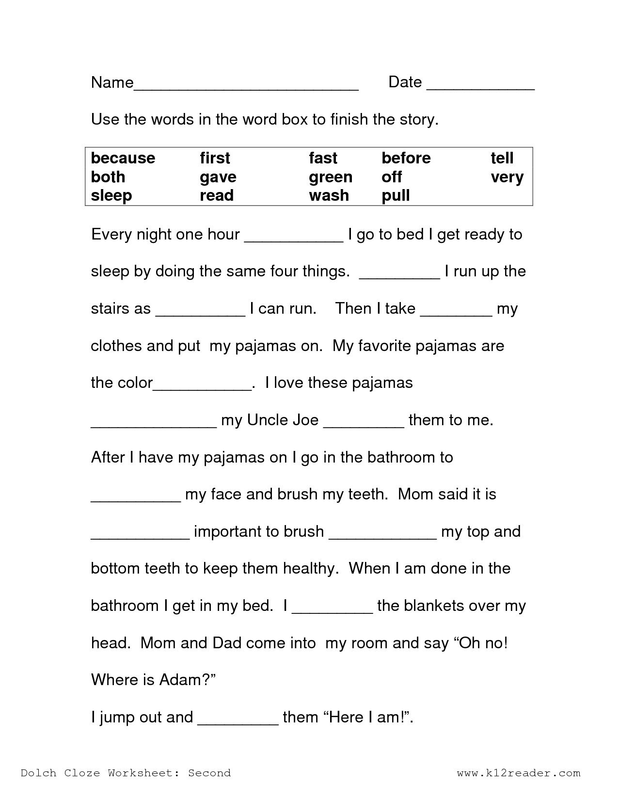 Printable Crossword Puzzles 2Nd Grade Printable Crossword Puzzles