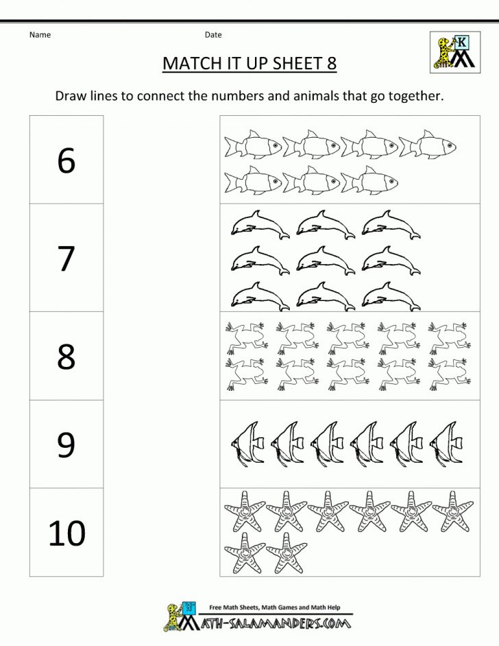 Printable Math Puzzles For Kindergarten