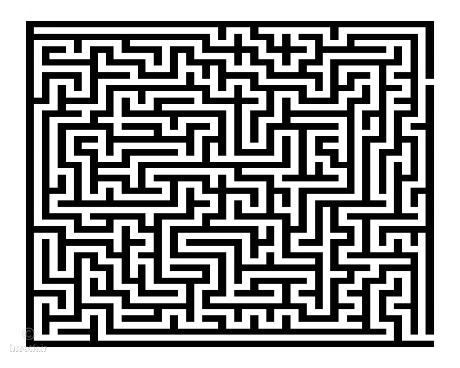 Medium Difficulty Maze Printable Puzzle Game For Free Download - Printable Puzzle Mazes