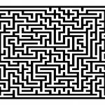 Medium Difficulty Maze Printable Puzzle Game For Free Download   Printable Puzzles Mazes