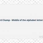 Middle Of The Alphabet Letters Crossword   Photos Alphabet Collections   Printable Laxcrossword