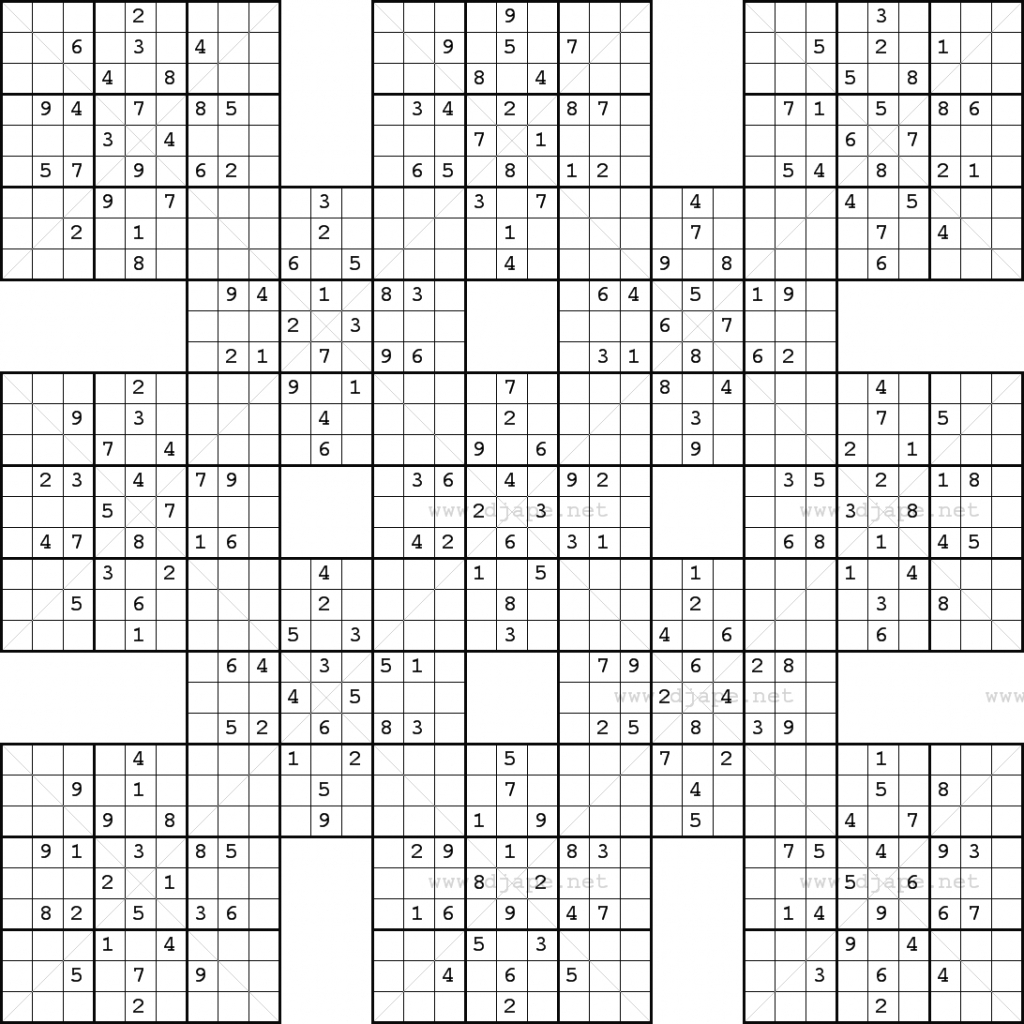 monster sudoku printable