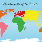 Montessori Puzzle Maps   7 Continents Of The World | Montessori   7 Continents Printable Puzzle