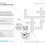 Mouth Monster Themed Crossword Puzzle & Word Search | The Big   Printable Dental Puzzles