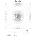 Naruto Word Search   Wordmint   Printable Naruto Crossword Puzzles