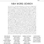 Nba Word Search   Wordmint   Printable Nba Crossword Puzzles