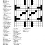 New Printable Usa Today Crossword Puzzles | Best Printable For Usa   Free Printable Usa Today Crossword Puzzles