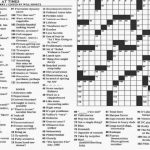 New York Times Sunday Crossword Printable – Rtrs.online   Free Printable New York Times Crossword Puzzles