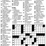 Newsday Crossword Puzzle For Jun 11, 2018,stanley Newman   Printable Crossword Puzzles Newsday
