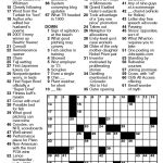 Newsday Crossword Puzzle For Oct 06, 2018,stanley Newman   October Crossword Puzzle Printable