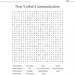 Non Verbal Communication Word Search   Wordmint   Printable Communication Crossword Puzzle