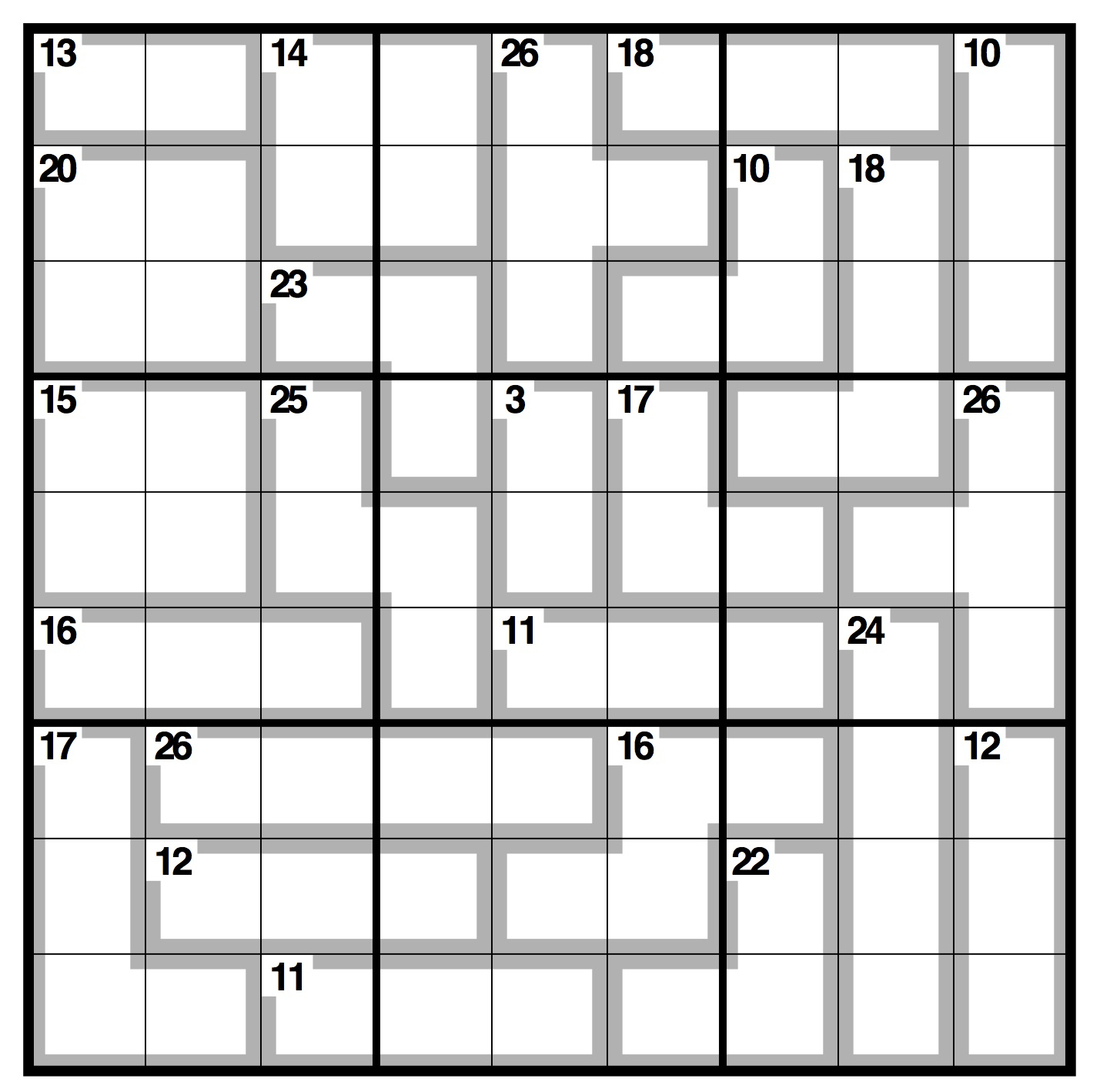 Observer Killer Sudoku | Life And Style | The Guardian - Printable Crossword Guardian
