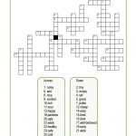 Opposite Adjectives Crossword Worksheet   Free Esl Printable   Adjectives Crossword Puzzle Printable