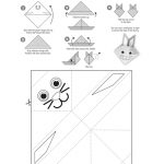 Origami Bunny Activity Free Printable | Melissa & Doug Blog   Printable Origami Puzzle