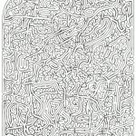 Pandemonium Maze | Late Night At The Library | Maze Worksheet   Printable Puzzles Mazes