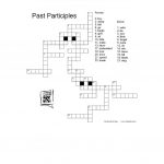 Past Participles Crossword Worksheet   Free Esl Printable Worksheets   Past Tense Crossword Puzzle Printable