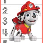 Paw Patrol Puzzles | Prekautism | Counting Puzzles, Toddler   Printable Toddler Puzzles