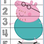Peppa Pig Number Puzzles #'s 1 5 | Autism Activities For Ages 3 5   Printable Puzzles For Preschoolers