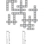 Periodic Table Crossword Pdf New Printable Element Crossword Puzzle   Crossword Puzzle And Answers Printable