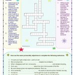 Personality Adjectives Worksheet   Free Esl Printable Worksheets   Printable Character Traits Crossword Puzzle