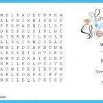 Photo : Baby Shower Crossword Puzzle Image   Printable Baby Shower Crossword Puzzle Game